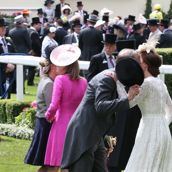 La princesse Catherine Kate Middleton, duchesse de Cambridge - Personnalités aux courses "Royal Ascot" - Jour 2 le 15 juin 2016.  15 June 2016. Royal Ascot 2016 held at Ascot Racecourse, Ascot, Berkshire.15/06/2016 - Ascot