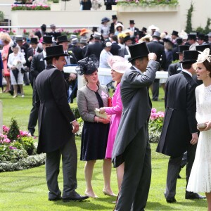 La princesse Catherine Kate Middleton, duchesse de Cambridge - Personnalités aux courses "Royal Ascot" - Jour 2 le 15 juin 2016.  15 June 2016. Royal Ascot 2016 held at Ascot Racecourse, Ascot, Berkshire.15/06/2016 - Ascot