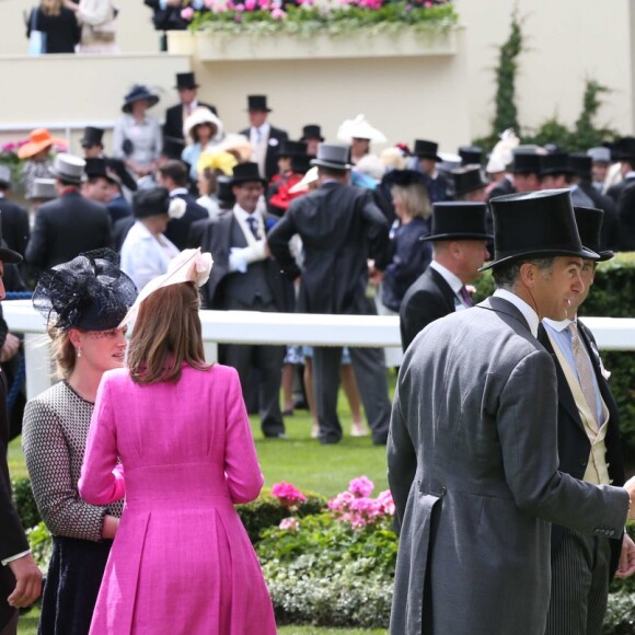 La princesse Catherine Kate Middleton, duchesse de Cambridge - Personnalités aux courses "Royal Ascot" - Jour 2 le 15 juin 2016.  15 June 2016. Royal Ascot 2016 held at Ascot Racecourse, Ascot, Berkshire.15/06/2016 - Ascot