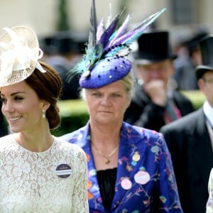 Kate Middleton en Dolce & Gabbana au Royal Ascot le 15 juin 2016