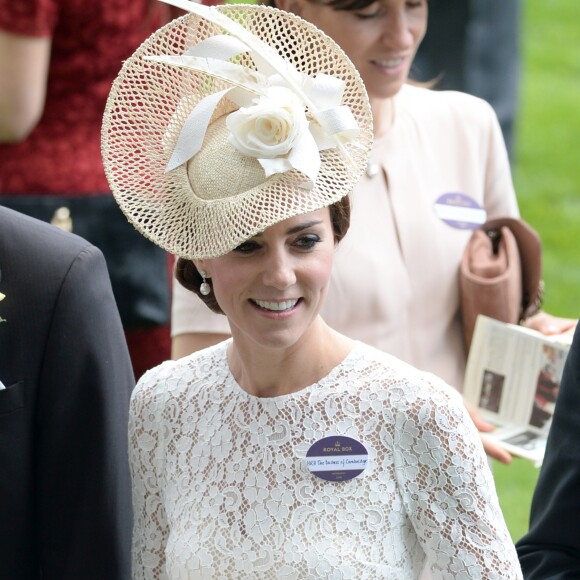 The Duke and Duchess of Cambridge arriving for day two of Royal Ascot 2016, at Ascot Racecourse in Ascot , UK on June 15, 2016. Photo by Doug Peter /PA /ABACAPRESS.COM15/06/2016 - 