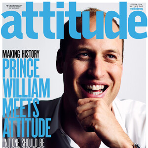 Le prince William fait la couverture du mensuel gay Attitude de juin 2016. Historique !