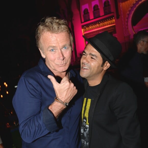 Exclusif - Franck Dubosc et Jamel Debbouze au cocktail "Aftershow" dans le cadre du festival Marrakech du Rire 2016. Marrakech, le 4 juin 2016. © Bellack Rachid/Bestimage