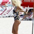 Rose Bertram sur la plage à Miami, le 15 juin 2016.