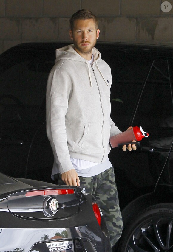 Calvin Harris va à la salle de sport à Los Angeles, le 15 juin 2016.
