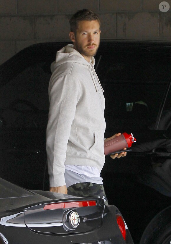 Calvin Harris va à la salle de sport à Los Angeles, le 15 juin 2016.