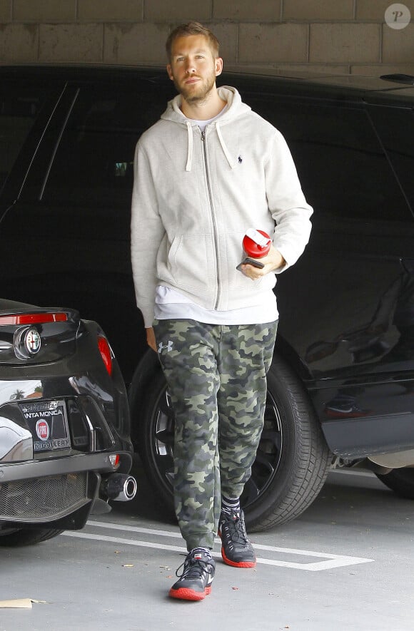 Calvin Harris va à la salle de sport à Los Angeles, le 15 juin 2016.