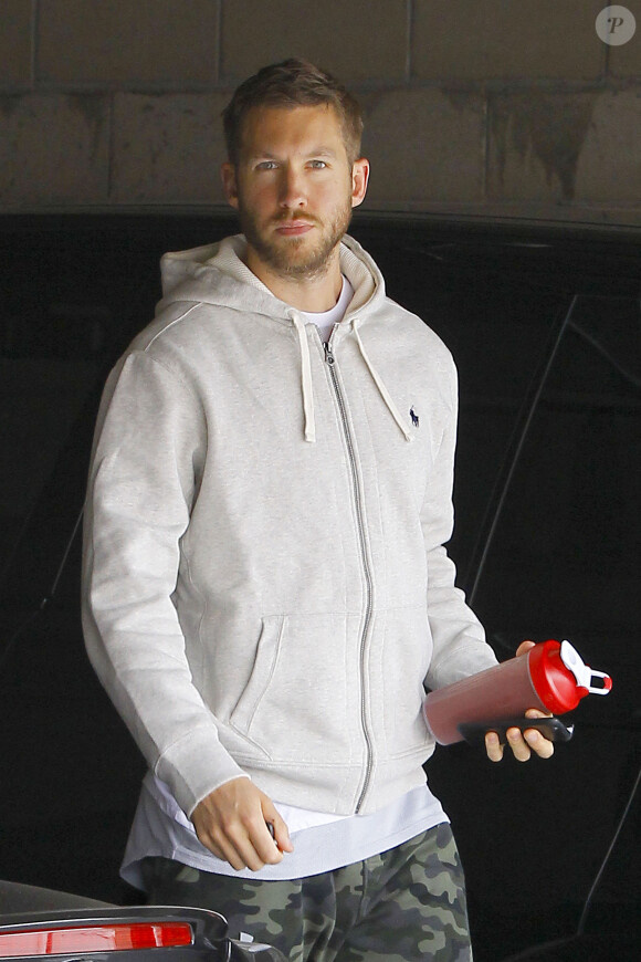 Calvin Harris va à la salle de sport à Los Angeles, le 15 juin 2016.