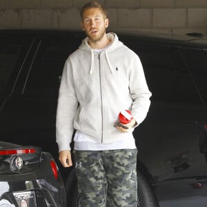 Calvin Harris va à la salle de sport à Los Angeles, le 15 juin 2016.