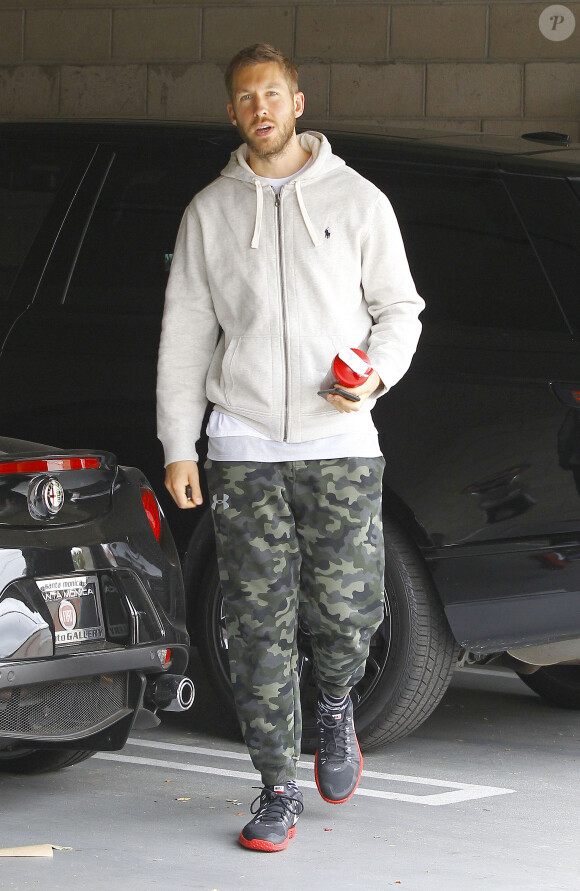 Calvin Harris va à la salle de sport à Los Angeles, le 15 juin 2016.