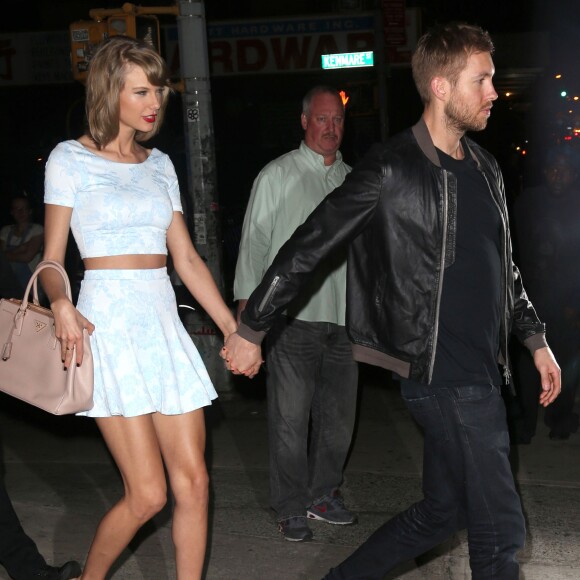 Taylor Swift et son petit ami Calvin Harris ont fait la fête ensemble à New York, le 26 mai 2015