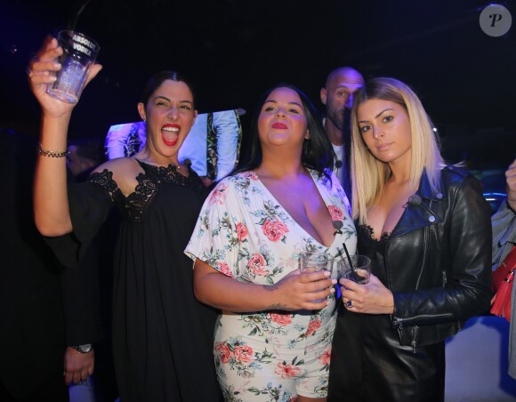 Coralie , Sarah , Mélanie - Pour fêter leurs retrouvailles Les Anges 8 se retrouvent pour passer une soirée ensemble au Loft - Metropolis le 17 juin 2016 à Rungis © Marc Ausset Lacroix / Bestimage 17/06/2016 - Rungis