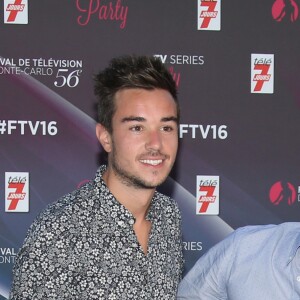 Alex Goude et son mari Romain - Soirée "Series TV" au Monte-Carlo Bay Hotel & Resort lors du 56ème Festival de télévision de Monte-Carlo, le 13 juin 2016. © Denis Guignebourg/Bestimage