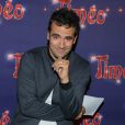 Exclusif - Alex Goude - People au showcase de la circomédie musicale "Timéo" au Casino de Paris. Malgré son handicap, ce jeune garçon en fauteuil n'a qu'un rêve : devenir acrobate. Lorsqu'il apprend que le cirque de son idole Melody Swann est en ville, Timéo prend son fauteuil et son courage à deux mains et tente de s'inviter aux répétitions. Le 24 mai 2016 © CVS / Bestimage