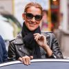 Exclusif - Céline Dion quitte son hôtel pour se rendre à une séance photo avec le photographe Gilles Bensimon à Paris le 17 juin 2016
