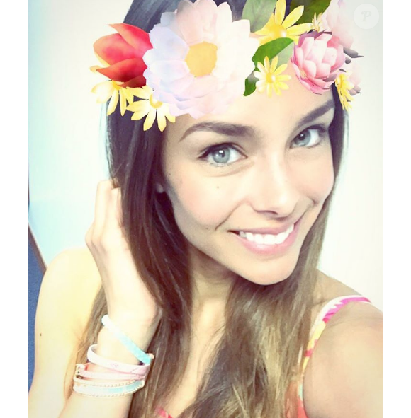 Marine Lorphelin ravissante sur Snapchat