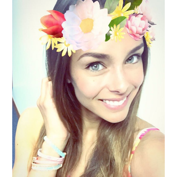 Marine Lorphelin ravissante sur Snapchat