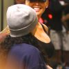 Amber Rose se rend à la gym avec son amie Blac Chyna à Los Angeles, le 22 avril 2016.