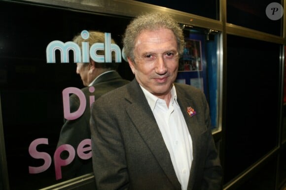 Michel Drucker - Michou fête ses 85 ans et les 60 ans de son cabaret à Paris le 20 juin 2016.
