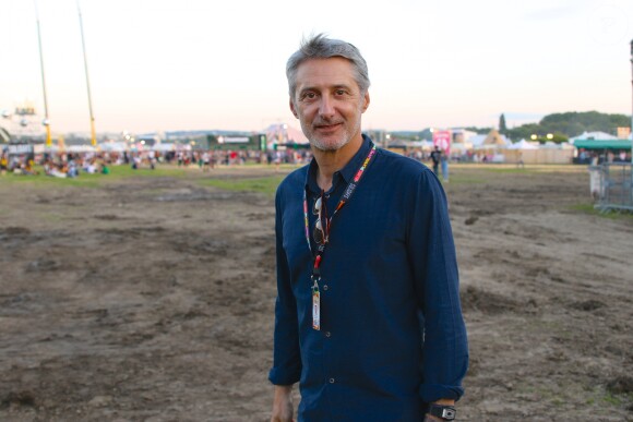 Antoine de Caunes, président d'honneur de Solidarité Sida au festival Solidays of Love à l'hippodrome de Longchamp - Jour 1 le 24 juin 2016