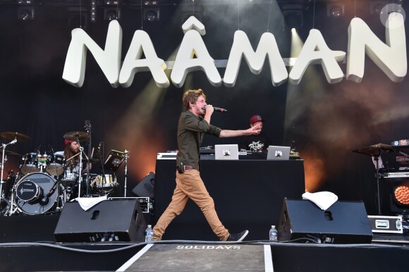 Naâman - 18ème édition du festival de musique Solidays sous le thème du "Summer of Love" organisé par l'association Solidarite Sida à l'hippodrome de Longchamp à Paris, le 24 juin 2016. © Lionel Urman/Bestimage