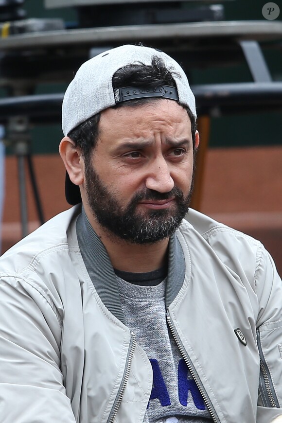 Cyril Hanouna - People dans les tribunes des internationaux de France de Roland Garros à Paris le 4 juin 2016. © Moreau - Jacovides / Bestimage