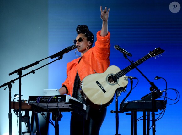 Alicia Keys - BET Awards 2016 au Microsoft Theatre à Los Angeles, le 26 juin 2016.
