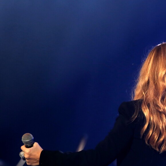 Céline Dion en concert à l'AccorHotels Arena à Paris, le 24 juin 2016. © Dominique Jacovides/Bestimage