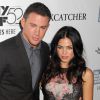 Channing Tatum et sa femme Jenna Dewan - Première du film "Foxcatcher" lors du 52ème festival du film de New York, le 10 octobre 2014.