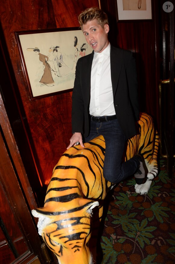 Benoît Dubois - Soirée Villa Schweppes chez Maxim's à Paris, le 16 avril 2015.