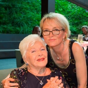 Line Renaud et Claude Chirac - Dîner anniversaire pour les 10 ans du Musée du quai Branly - Jacques Chirac à Paris, France, le 23 juin 2016. © Romuald Meigneux/Bestimage