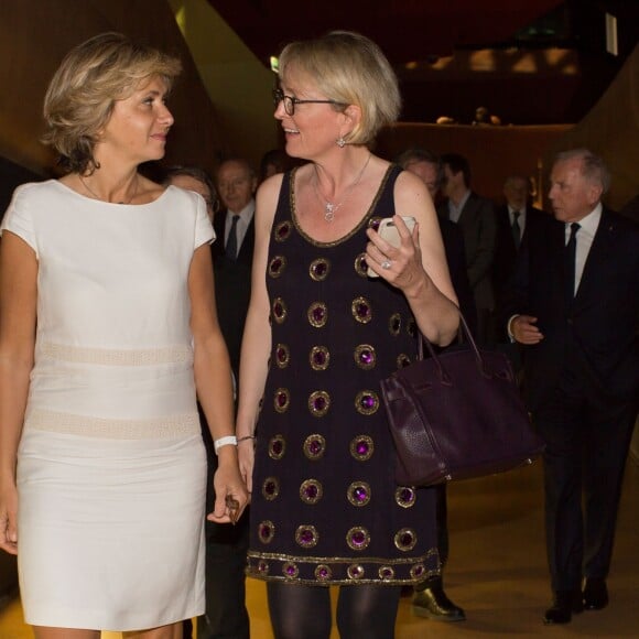 Valérie Pécresse, présidente du Conseil Regional d'Ile de France, et Claude Chirac - Dîner anniversaire pour les 10 ans du Musée du quai Branly - Jacques Chirac à Paris, France, le 23 juin 2016. © Romuald Meigneux/Bestimage