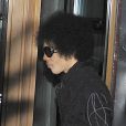 Le chanteur Prince va diner au cafe Opera a Stockholm en Suede 04/08/2013