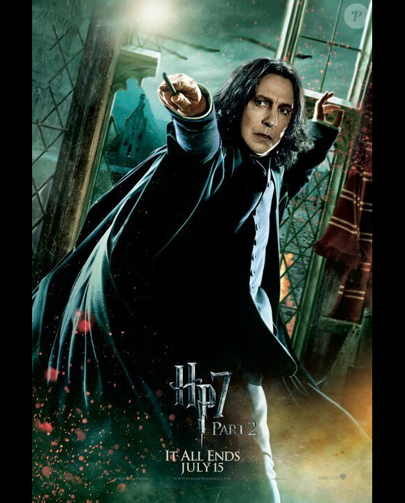 Professeur Rogue/Snape (Alan Rickman) dans Harry Potter et les Reliques de la Mort - Partie II