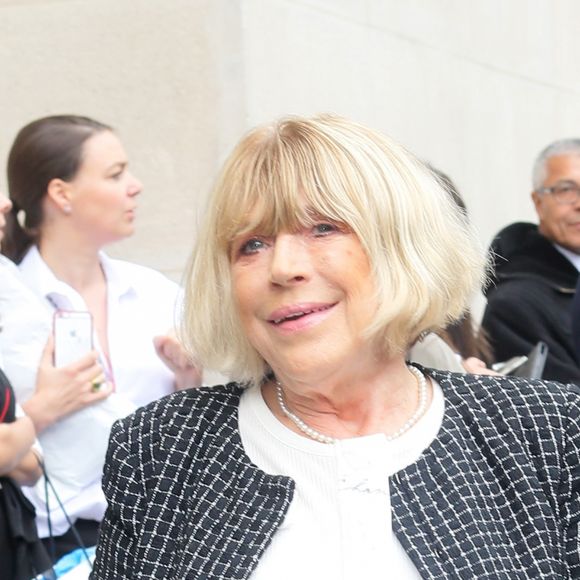 Marianne Faithfull - Défilé Chanel (collection haute couture automne-hiver 2016-2017) au Grand Palais. Paris, le 5 juillet 2016. © CVS-Veeren / Bestimage