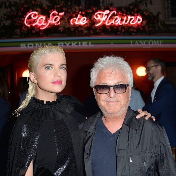 Cécile Cassel et Marc Cerrone à la soirée "Club Saint-Germain Sonia Rykiel - Lancôme Paris" à l'école nationale supérieure des Beaux-Arts à Paris, le 6 juillet 2016. © CVS-Veeren/Bestimage