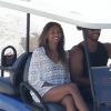 Ciara, son fils Future Wilborn et son fiancé Russell Wilson passent des vacances en famille à Cabo San Lucas au Mexique, le 29 mai 2016