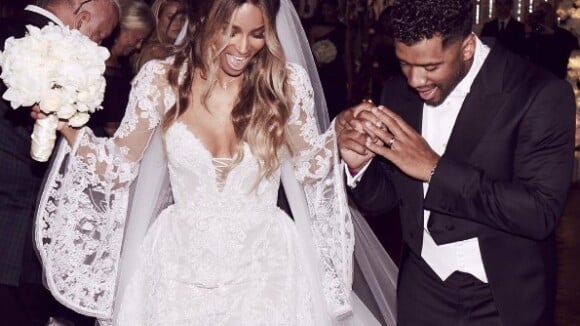 Ciara mariée à Russell Wilson : La bombe partage un premier cliché de ses noces