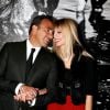 Nikos Aliagas et sa compagne Tina Grigoriou - Inauguration de l'exposition photographique de Nikos Aliagas intitulée "Corps et âmes" à la Conciergerie à Paris le 23 Mars 2016.