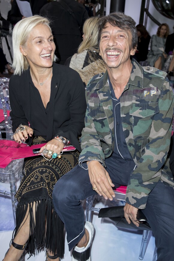 Maria Grazia Chiuri et Pierpaolo Piccioli - People au défilé de mode Haute-Couture automne-hiver 2016/2017 "Schiaparelli" à Paris. Le 4 juillet 2016 © Olivier Borde / Bestimage  Celebs at Schiaparelli fashion Haute-Couture F/W 2016/2017 in Paris. On july 4th 201604/07/2016 - Paris