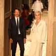 Maria Grazia Chiuri and Pier Paolo Piccioli walks the runway during the Valentino Haute-Couture Fall/Winter 2016/2017 show as part of Fashion Week on July 6, 2016 in Paris, France. Photo by Jerome Domine/ABACAPRESS.COM06/07/2016 - 