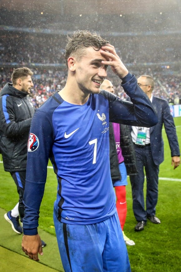 Antoine Griezmann - Match de quart de finale de l'UEFA Euro 2016 France-Islande au Stade de France à Saint-Denis le 3 juillet 2016. © Cyril Moreau / Bestimage