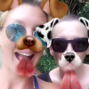 Amélie Neten et sa soeur Jen en Thaïlande, partagent leur retrouvailles sur Snapchat