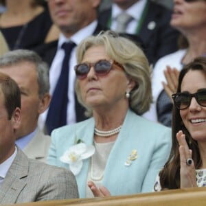 Kate Middleton et le prince William ont assisté à la victoire d'Andy Murray contre Milos Raonic en finale de Wimbledon le 10 juillet 2016 à Londres.