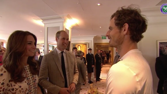 Kate Middleton et William : Heureux avec Andy Murray, entre jeunes parents