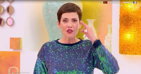 Cristina Cordula pousse un coup de gueule dans "Les Reines du shopping", vendredi 8 juillet 2016, sur M6