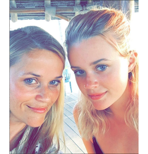 Reese Witherspoon et sa fille Ava en photo sur Instagram le 8 juillet 2016