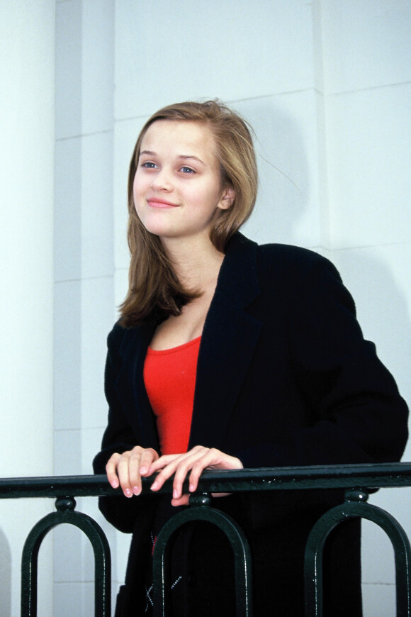 Reese Witherspoon à Deauville en 1991. Elle a 26 ans