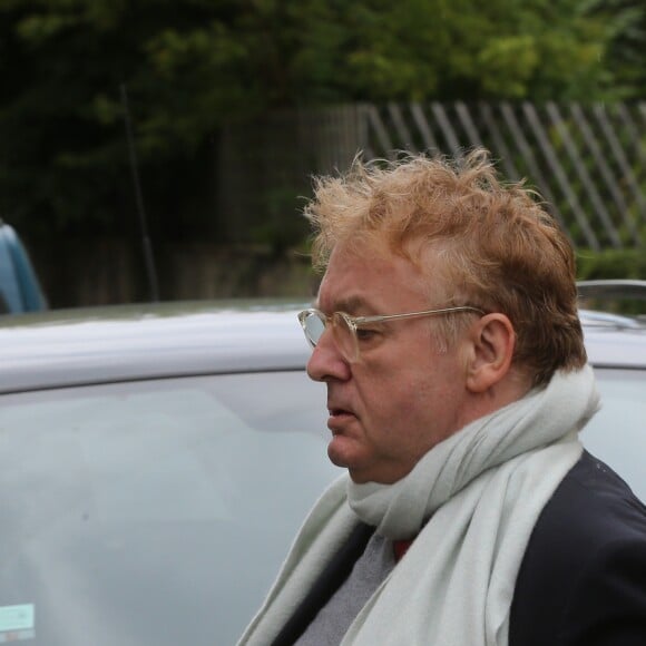 Exclusif - Dominique Besnehard - Obsèques du réalisateur Jacques Rouffio au temple de Meudon, le 13 juillet 2016.