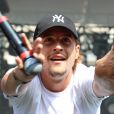 Nekfeu - Quatrième jour du festival Fnac Live sur le parvis de l'Hôtel de Ville à Paris. Le 18 juillet 2015